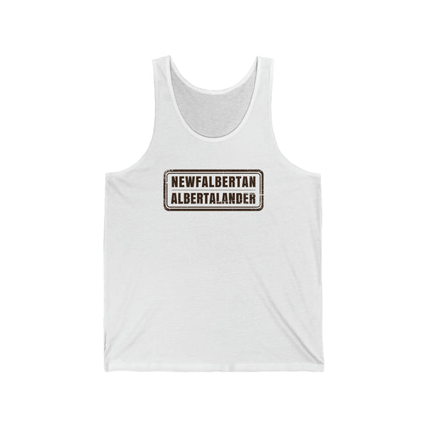The NEWFALBERTAN ALBERTALANDER Tank