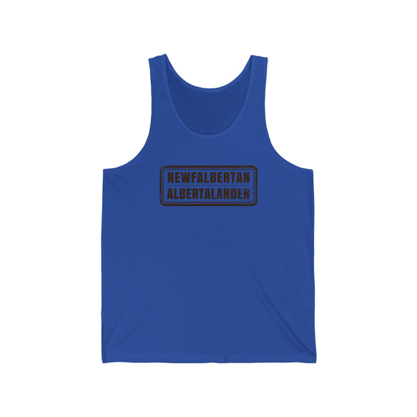 The NEWFALBERTAN ALBERTALANDER Tank