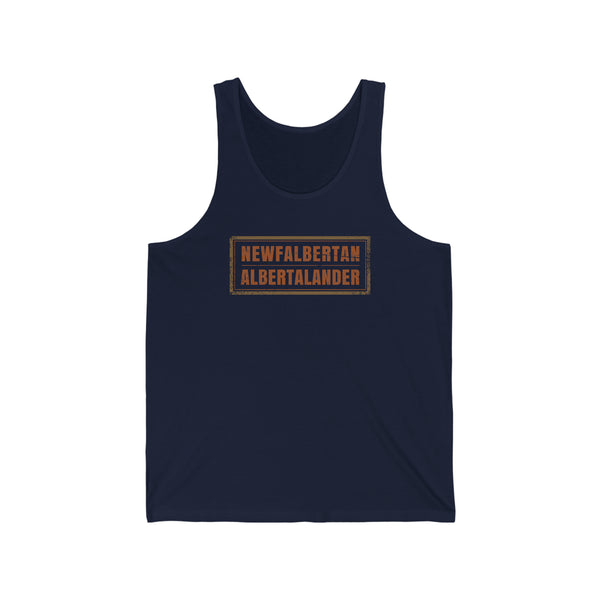 The NEWFALBERTAN ALBERTALANDER Tank