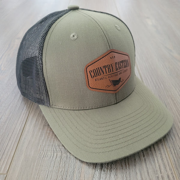 Hunter Green - Trucker Hat - Classic Country Eastern Patch