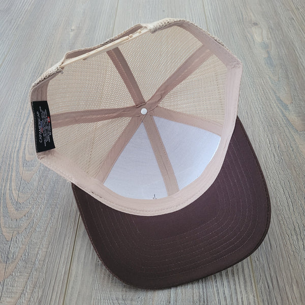 Brown/Beige - Trucker Hat - Classic Country Eastern