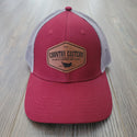 Cranberry/Grey - Trucker Hat - Classic Country Eastern