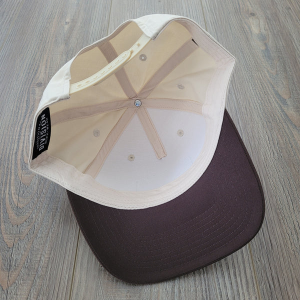 Cream/Dark Brown - Ball Cap - Classic Country Eastern
