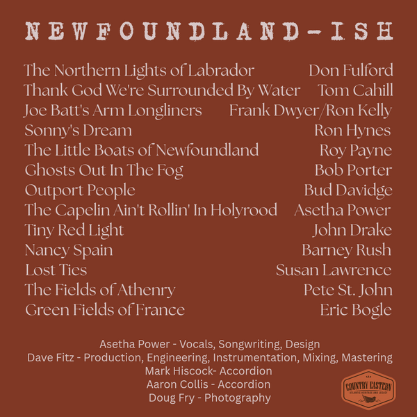 NEWFOUNDLAND-ISH - CD (Pre-order)