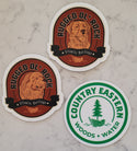 RUGGED OL' ROCK and WOODS + WATER Magnets