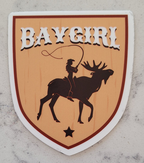 The BAYGIRL and The BAYMAN Magnets