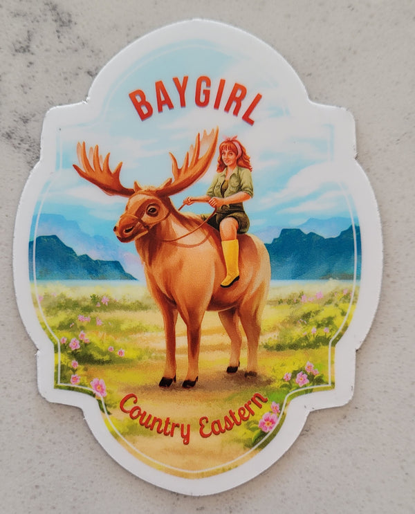 BAYGIRL CARICATURE Magnets