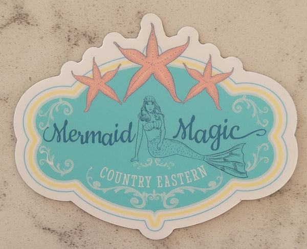 COUNTRY EASTERN, MERMAID MAGIC, FAIRY FAITH and WILD ROSE HOPE Magnets